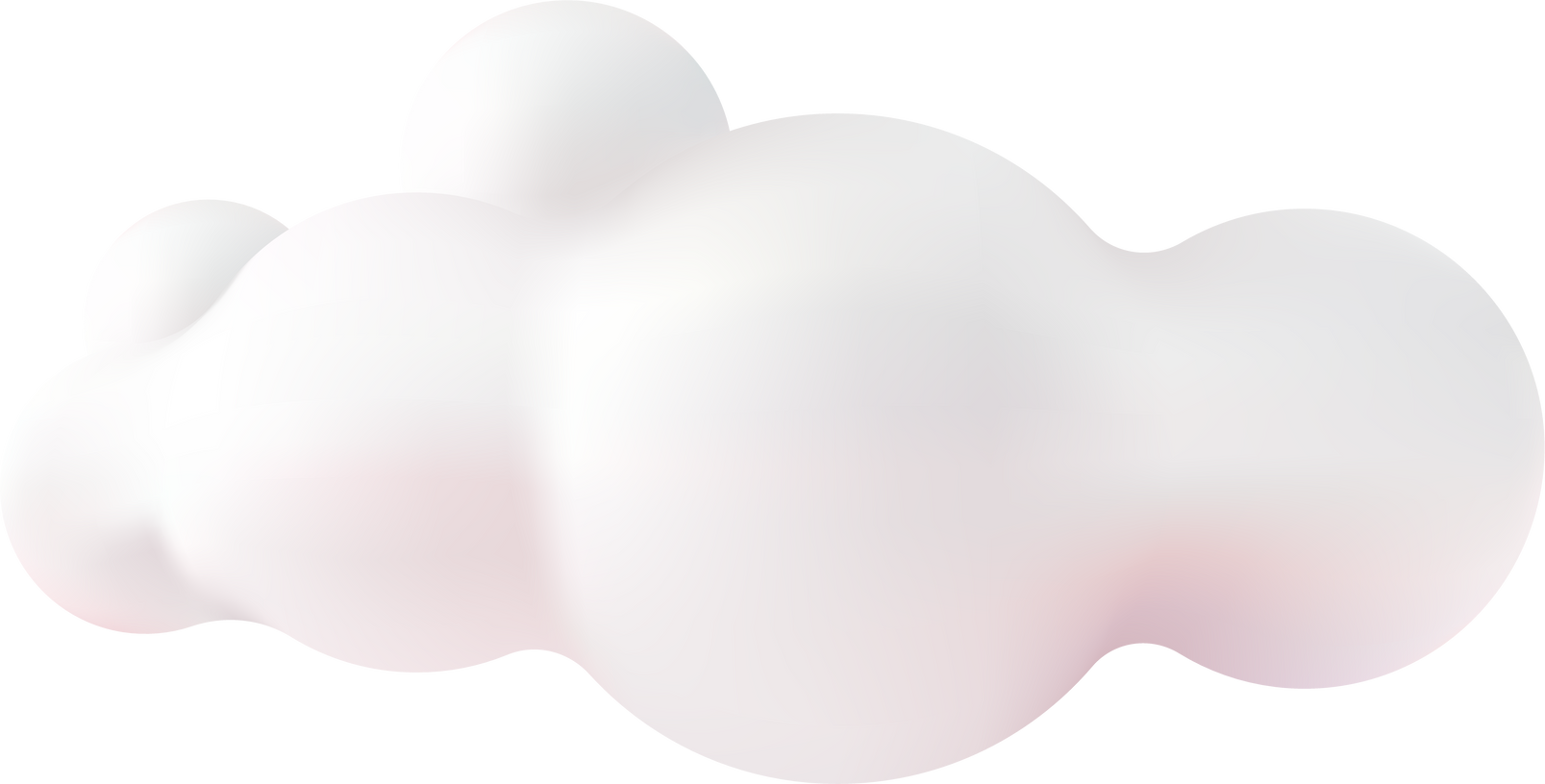 cute 3d cloud